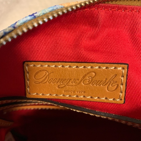 Dooney & Bourke Hydrangea Basketweave Shoulder Bag - Picture 10 of 14